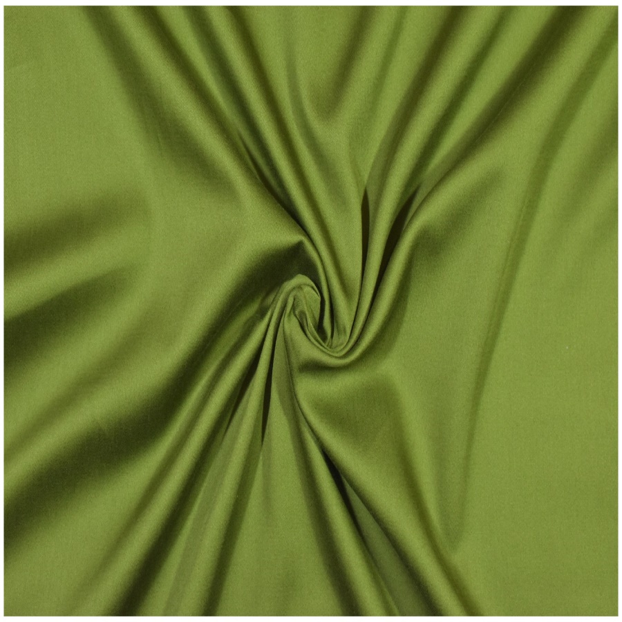 Green Color Plain Dyed Swiss Cotton Fabric - Fabric | F-studio online ...