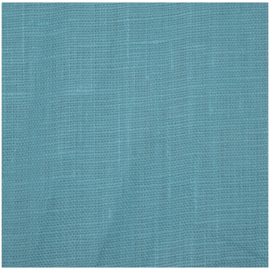 Sky Blue Color Plain Dyed 60 Lea Pure Linen Fabric - Fabric | F-studio ...